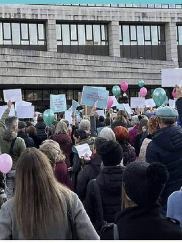 Wir melden uns politisch